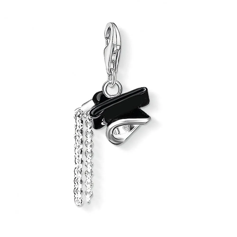 Thomas Sabo Pendente Donna Argento 0463-007-11, Mortarboard Charm Pendant