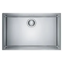 Lavello 1 vasca (74x44cm) Mrx 210 70 MARIS Inox Spazzolato 127 0525 285