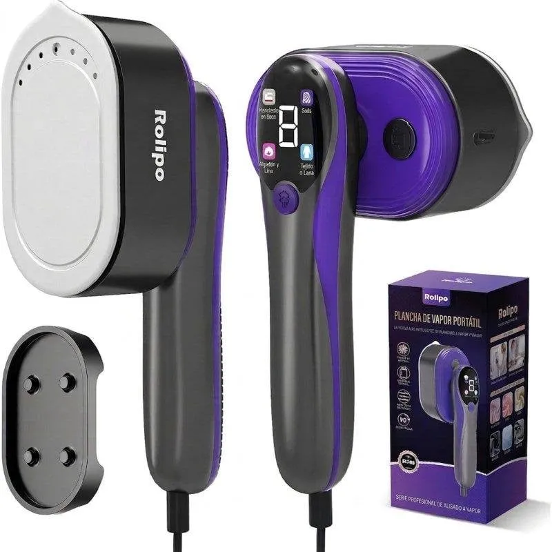 Plancia Verticale a Vapore Rolipo 1200 W Serbatoio 110 ml Planciaggio Viaggio