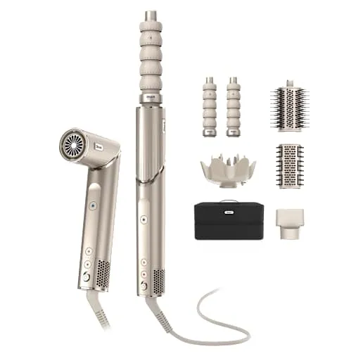 Styler e Asciugacapelli Shark FlexStyle (5 accessori) in Champagne
