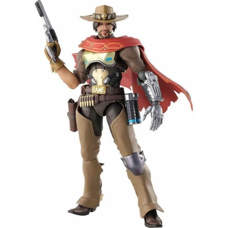 Figura articolata Good Smile Company McCree Overwatch 15,5 cm accessori