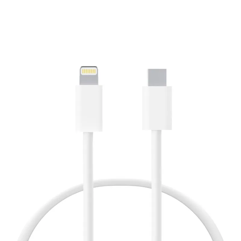 Contatto Cavo dati e ricarica da USB-C a Lightning 27 W Power Delivery Ricarica rapida 1 m Bianco