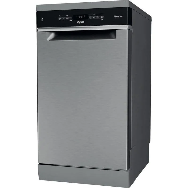 Lavastoviglie Whirlpool WSFO 3T223 PC X 10 Coperti Classe E Acciaio Nero