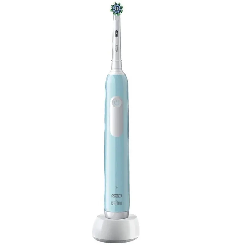 Spazzolino Elettrico Oscillante Braun Oral-B Pro 1 Cross Action 3 Modalità 1 Testina Timer