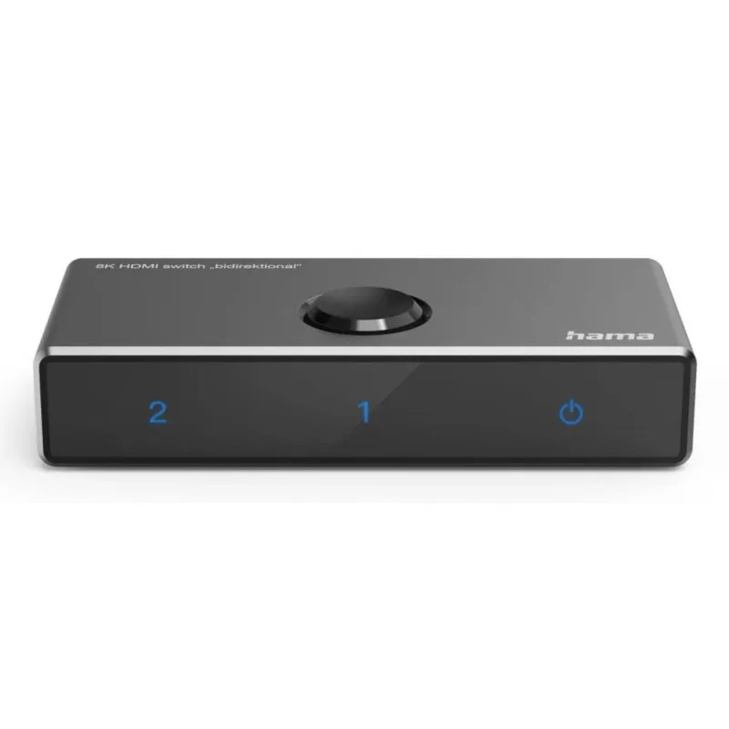 Commutatore HDMI Hama 00205324 Bidirezionale 8K 120 Hz Nero