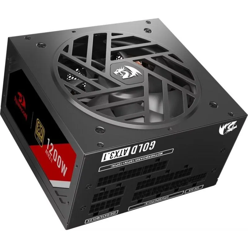 Fonte Alimentazione Redragon GC-MS05 1200W Certificazione 80+ Gold ATX 3