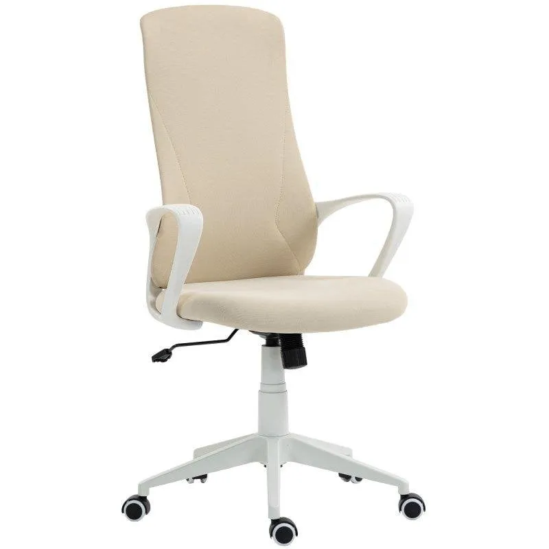 Sedia Ufficio Girevole Beige Welltin 921-637V00BG