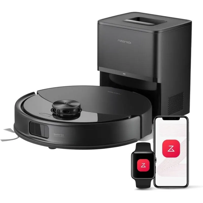 Robot Aspirapolvere e Lavapavimenti Roborock Q10 VF+ con Autosvuotamento Navigazione LiDAR 10.000 Pa
