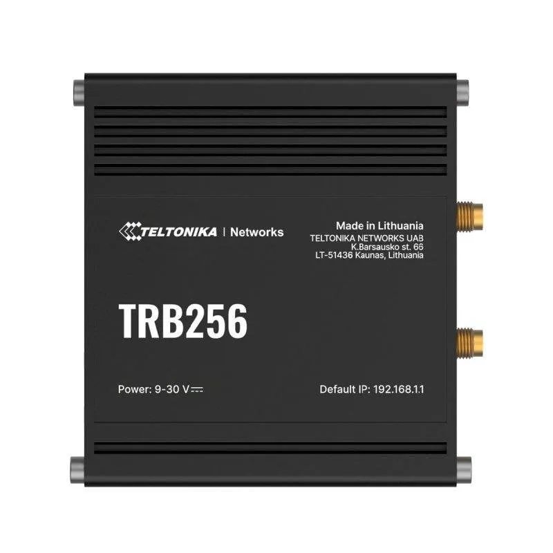 Gateway industriale Teltonika TRB256 LTE Cat M1/NB-IoT RS232/RS485 DIN