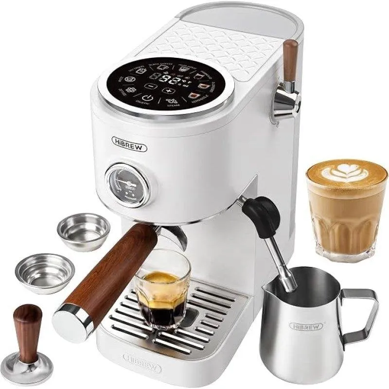Macchina da caffè espresso HiBREW H13 1,3 L 20 bar 2100 W bianca