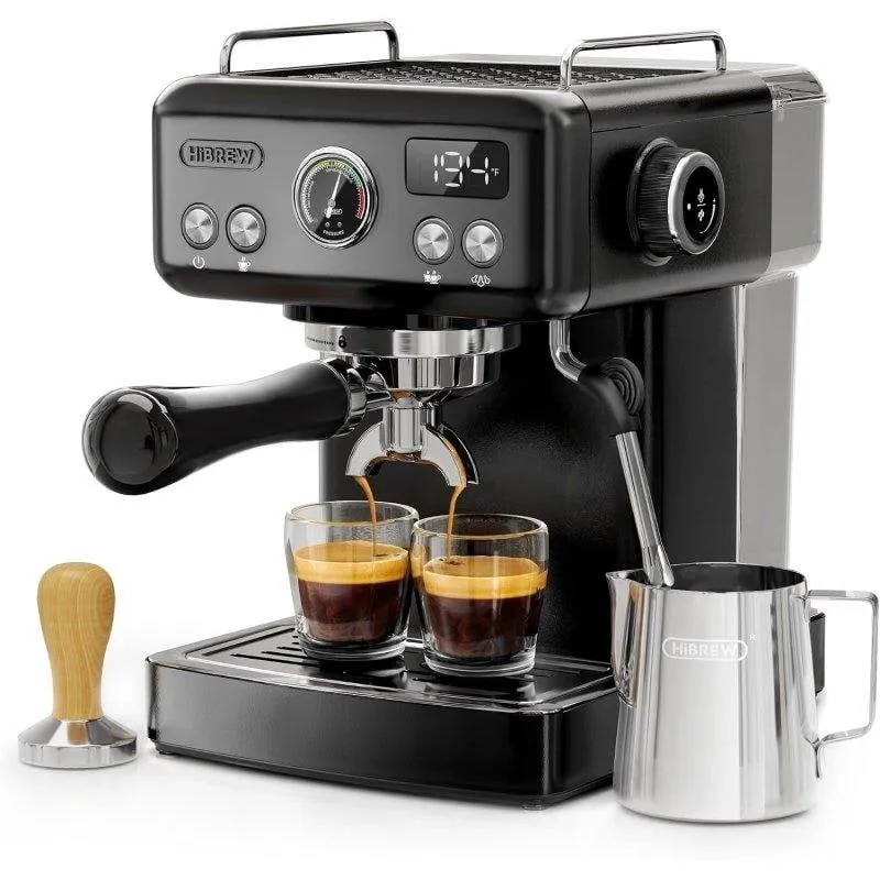 Macchina da caffè espresso HiBREW H10A 1,8 L 20 bar programmabile nera