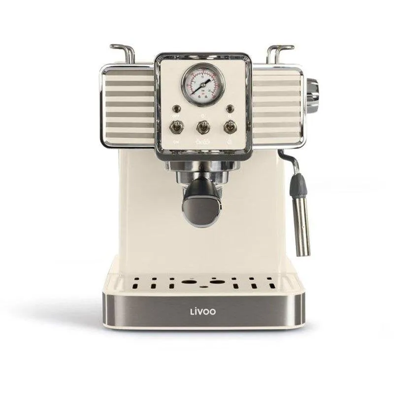 Macchina espresso Livoo DOD174C 1,5 L 15 bar con lancia vapore