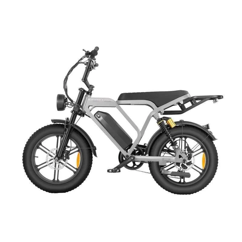 Bicicletta Elettrica Elekwheels E7-2.0 500W Freni idraulici Grigio