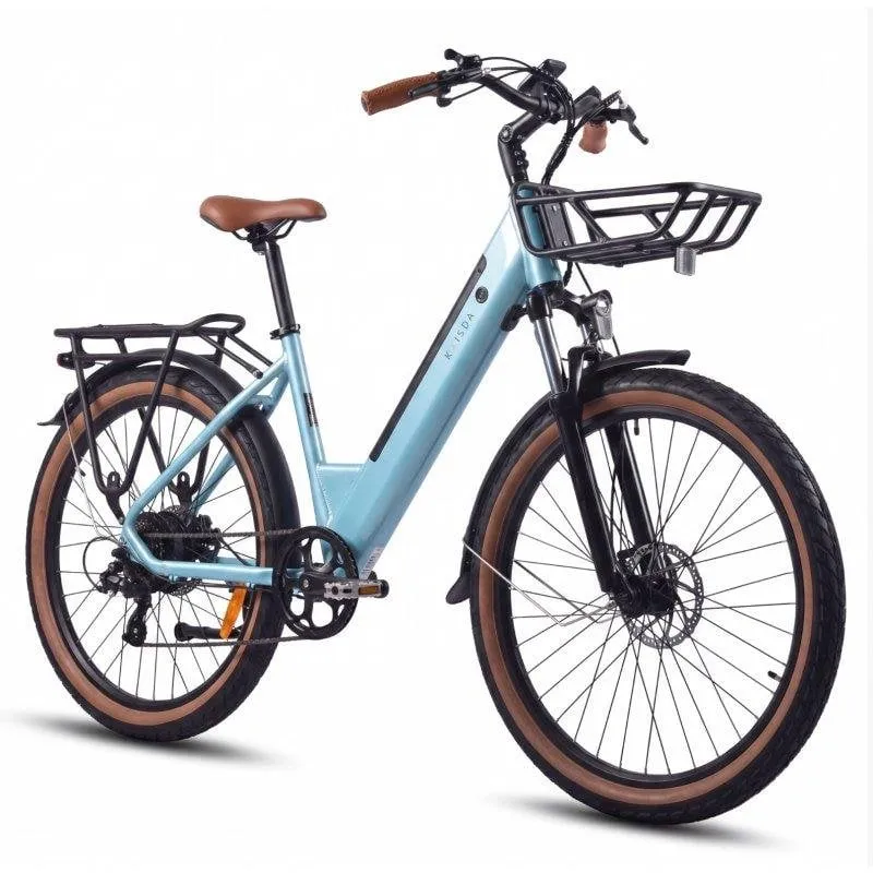 Bicicletta elettrica urbana KAISDA K601 250W 36V 16Ah