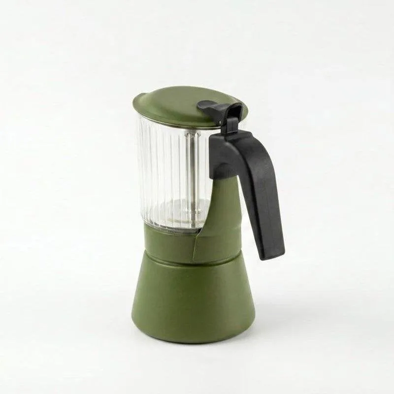 Caffettiera moka Inoxibar De Fuego 240 ml 6 tazze verde