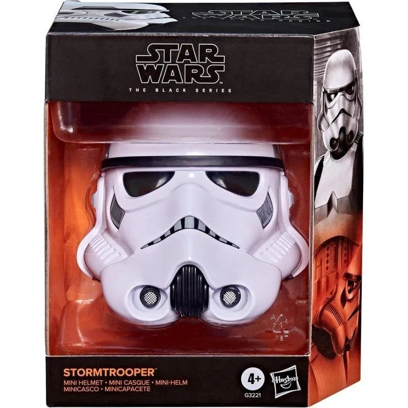 Casco Mini Stormtrooper The Black Series Hasbro 15 cm