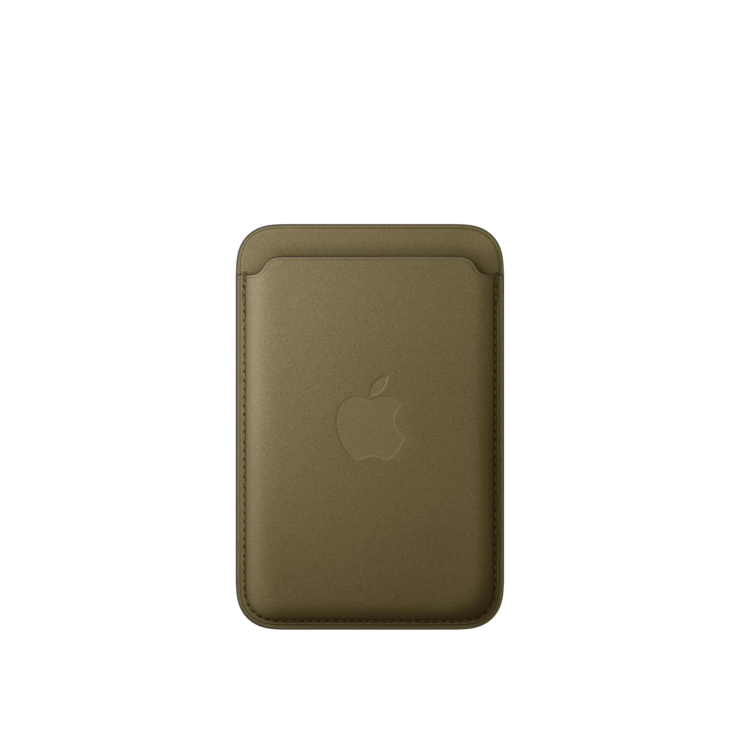 Apple Portafoglio MagSafe in tessuto FineWoven per iPhone - Verde olivo ​​​​​​​