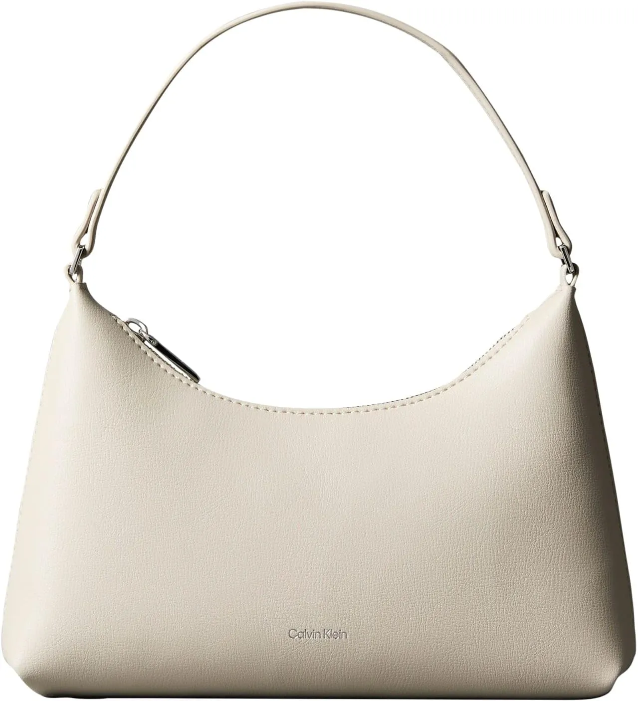 Calvin Klein Women Handbags FOIL LOGO SMALL SHOULDER BAGLV04F3890G WHITE (Light Hay), One Size
