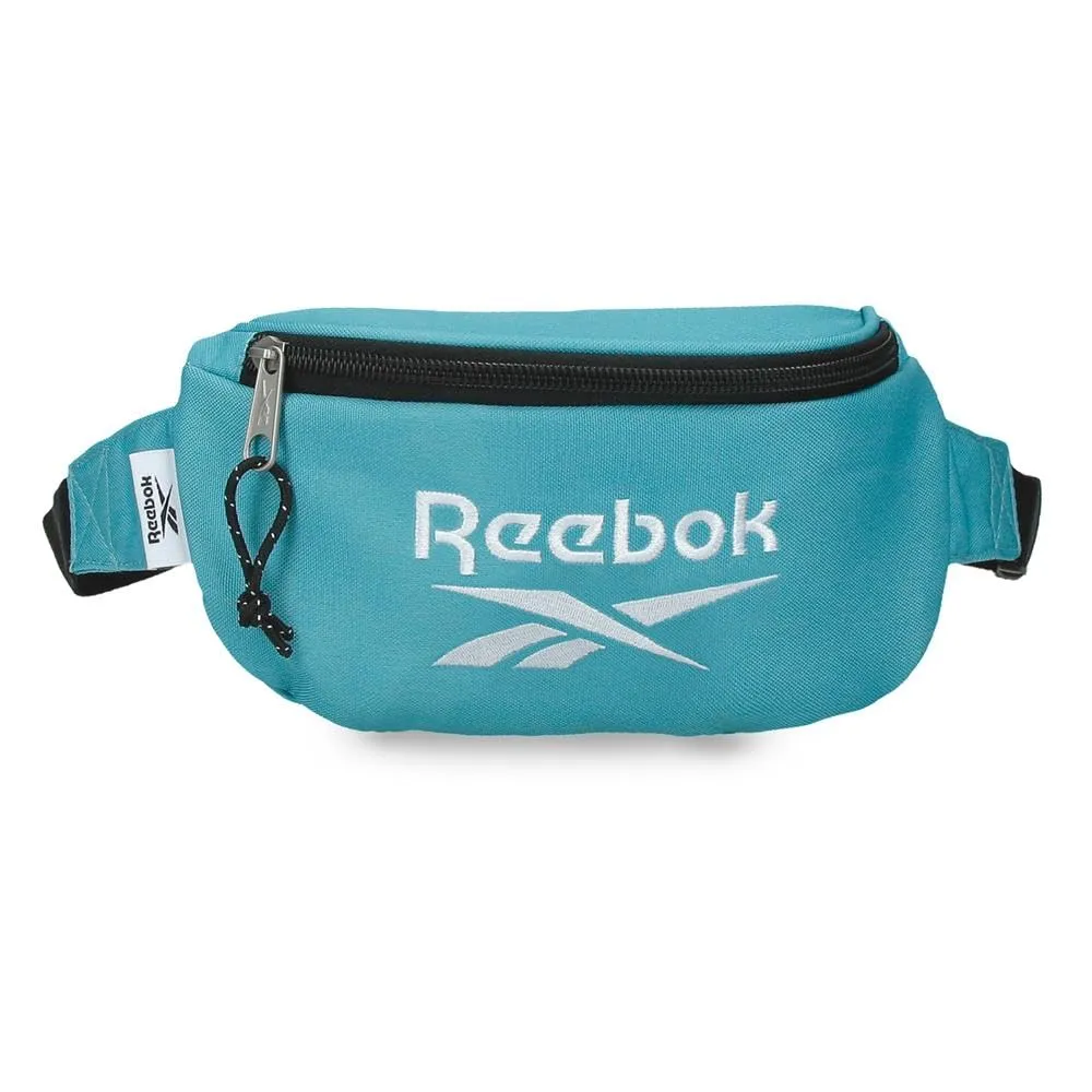 Reebok Boston Marsupio Blu Turchese 22.5x14x8 cm Poliestere di Joumma Bags
