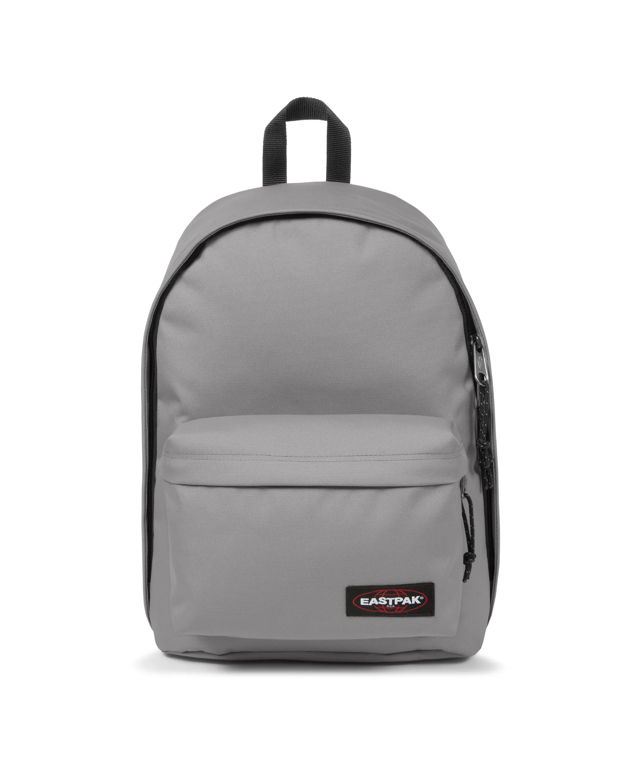 Eastpak Out of Office Zaino 27L (44 x 29,5 x 22 cm), scomparto laptop 13–15”, zaino scuola e lavoro resistente e idrorepellente con spallacci imbottiti - PEBBLE GREY