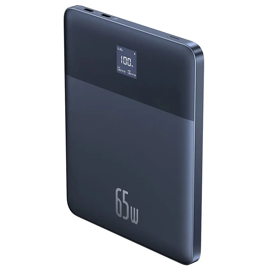 Batteria esterna Baseus Blade 2, 12000mAh, 65W, PD, 2 x USB-C, blu P10063801323-00
