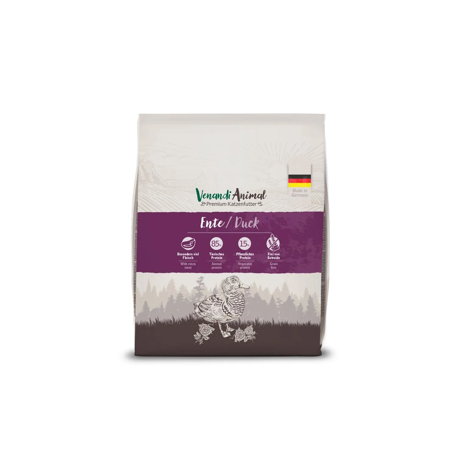 Venandi Animal Venandi Animal | Cibo Secco Premium Per Gatti | Anatara 0.3 Kg | Senza Cereali Con Tanta Carne Fresca, 300 g