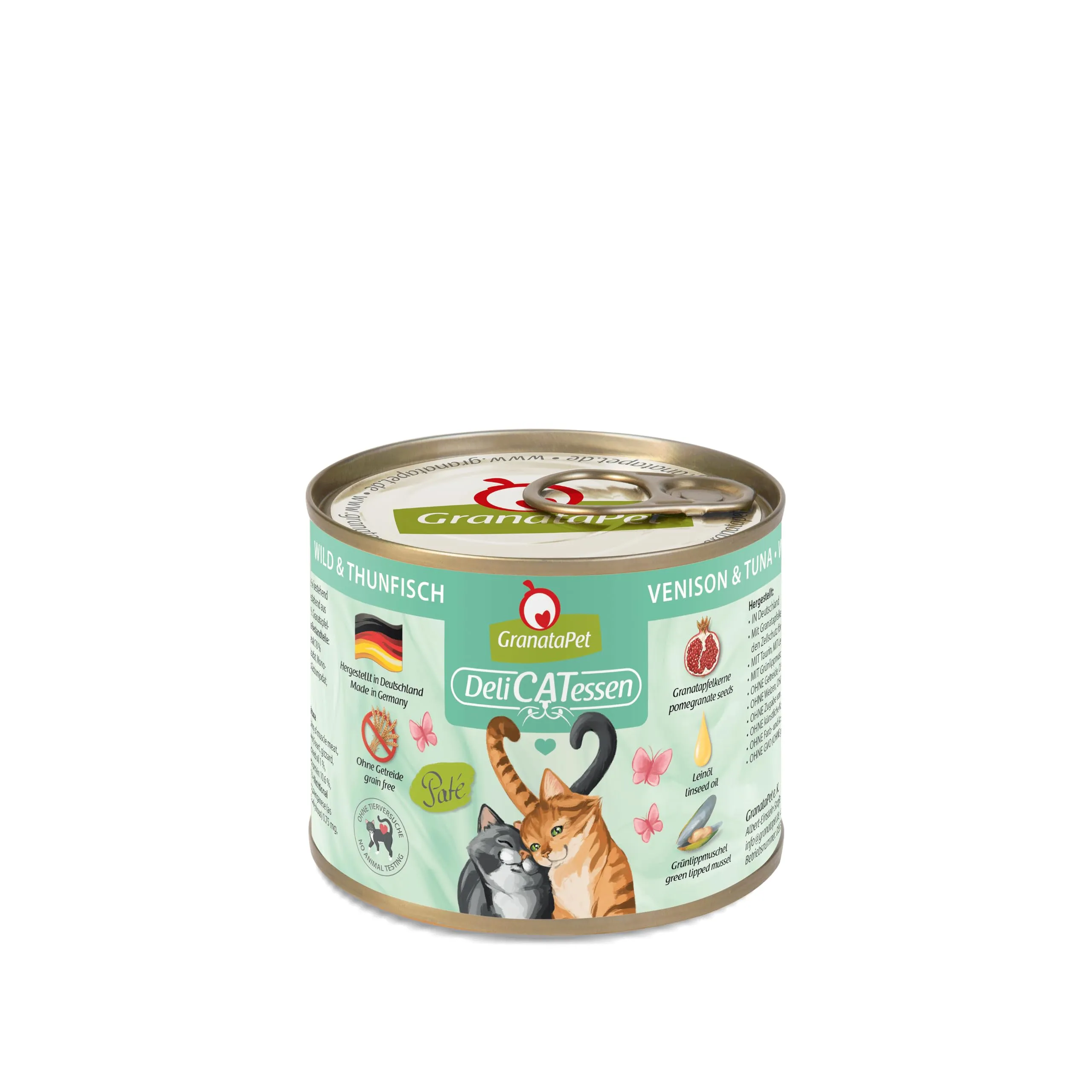GranataPet DeliCATessen Selvaggina & Tonno, 6 x 200g
