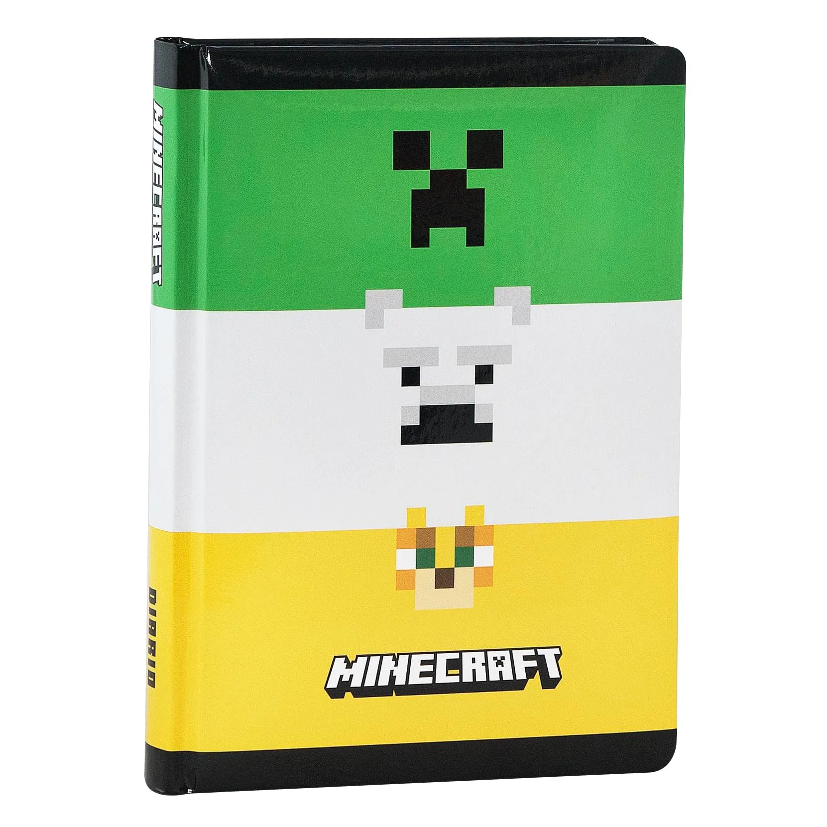 MINECRAFT - Diario Scuola Ufficiale Minecraft, Diario 12 Mesi per Bambini e Ragazzi, con Copertina Imbottita, 320 Pagine Colorate, Ideale per Scuola Elementare e Media, 13x17.8 cm