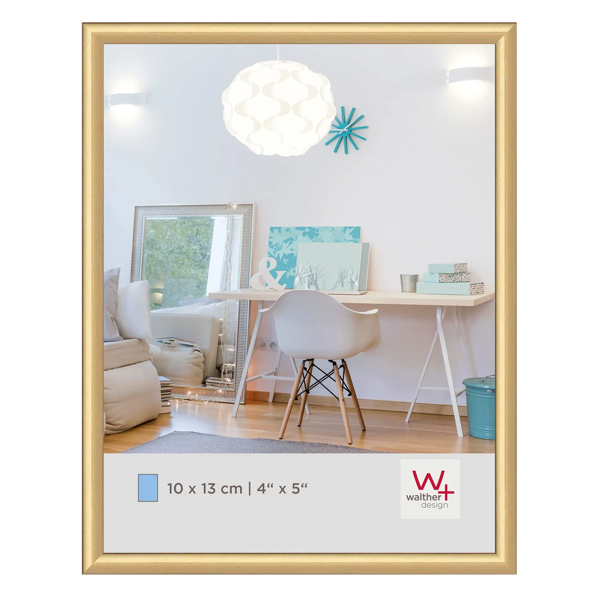 walther design cornice oro 10 x 13 cm New Lifestyle Cornice in plastica KV113G