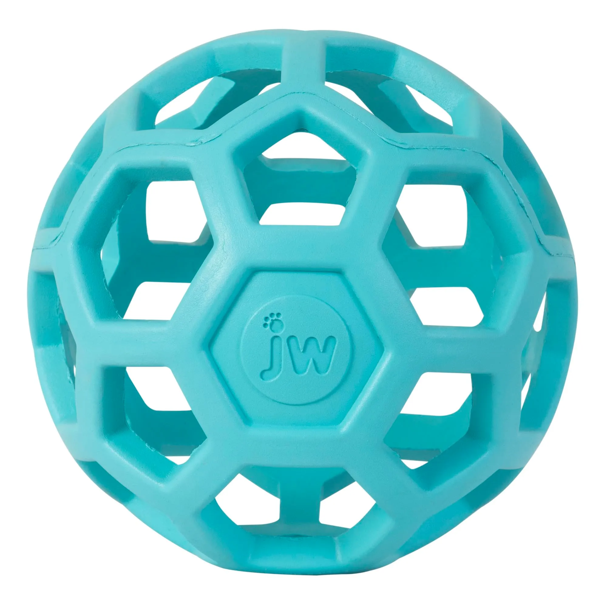 JW – Hol-ee Roller – Gioco per cani divertente e versatile – Palla di caccia per cani – Di stimolazione mentale – Taglia media – Diametro di 11,5 cm – Colore blu