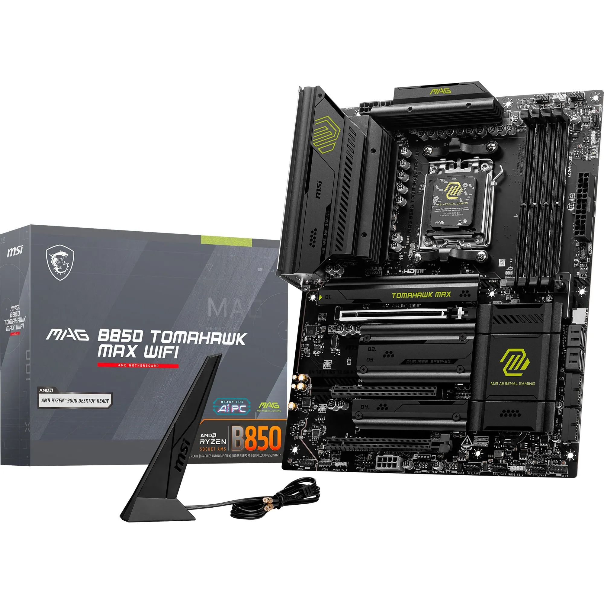 MAG B850 TOMAHAWK MAX WIFI scheda madre AMD B850 Socket AM5 ATX