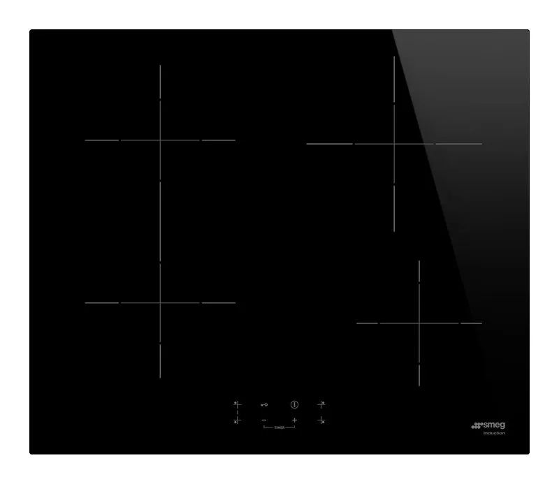 Smeg Piano Cottura induzione Si1b2642d Nero