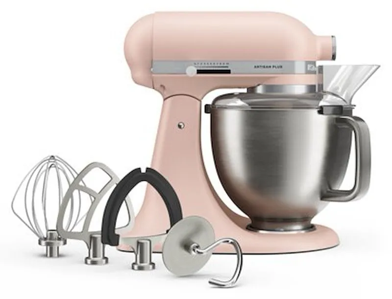 KitchenAid Impastatrice Planetaria 4,7L Artisan Plus 5ksm50pkveft Feather Pink