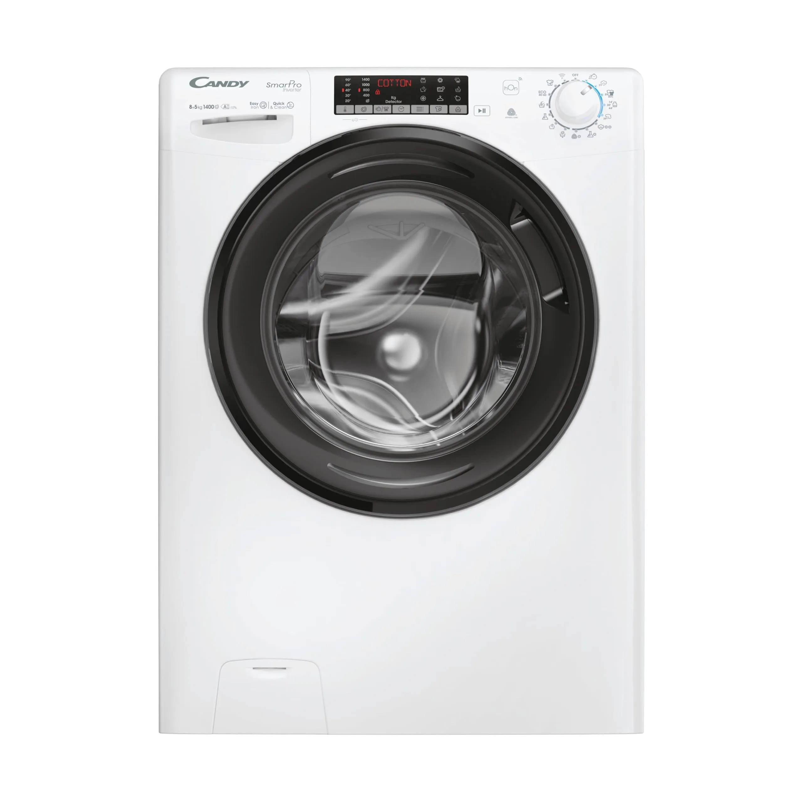 Candy Smart Pro Inverter Lavasciuga 8+5 Kg, Libera Installazione, 1400 Giri, Classe A-10%, Programmi Rapidi, Programma Easy Iron Plus, AxLxP 85x60x53, Bianca - CSOW 4856TWMB6-S [Classe E]