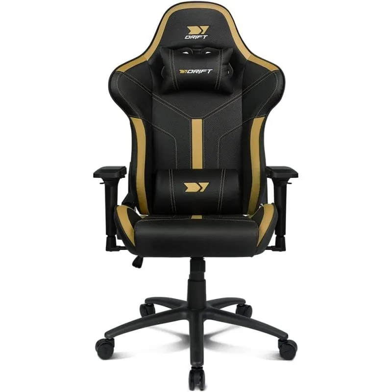 Sedia da gaming Drift DR350 nera/oro