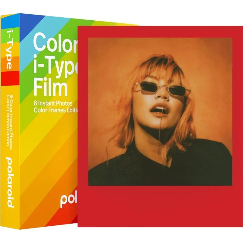 Polaroid 8-Pack Pellicola istantanea a colori con cornici colorate per i-Type