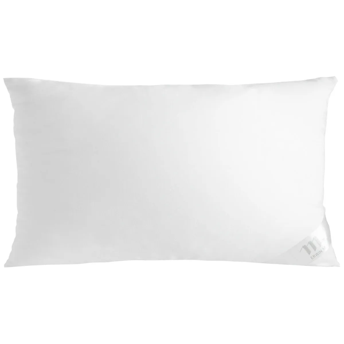 ERWIN M. Cuscino letto 3 strati Daune/Feder; 40x80 cm (LxL); bianco