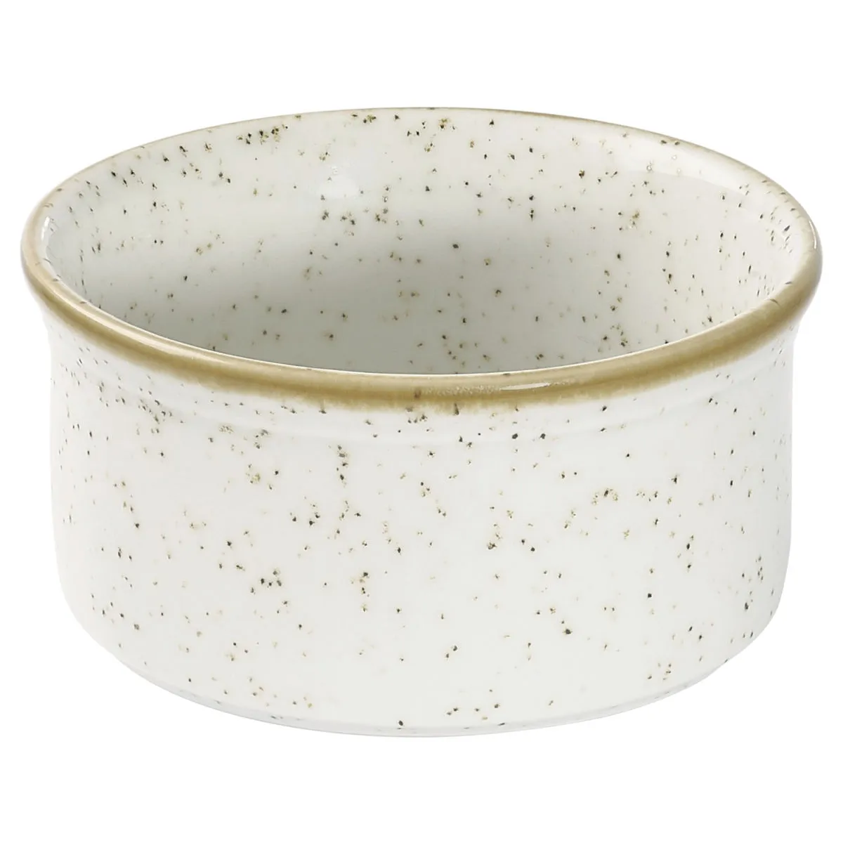 24x Churchill Stampo Stonecast Barley White; 90 ml, 7 cm (Ø); bianco/marrone; rotonda; 24 pz. / Pacco