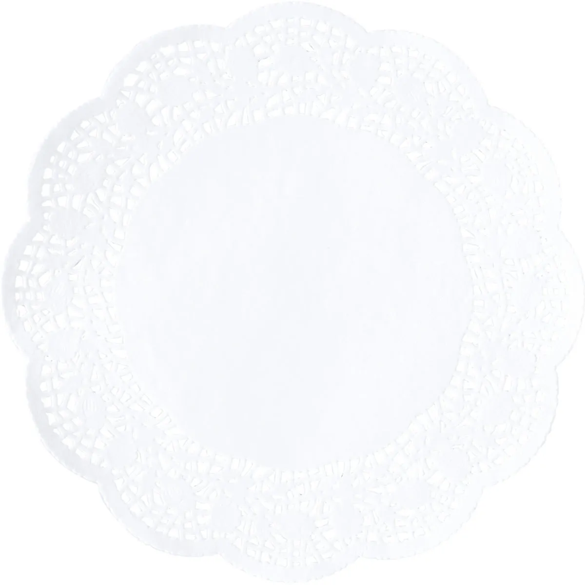 100x Schneider Carta pizzo per torte; 32 cm (Ø); bianco; 100 pz. / Pacco