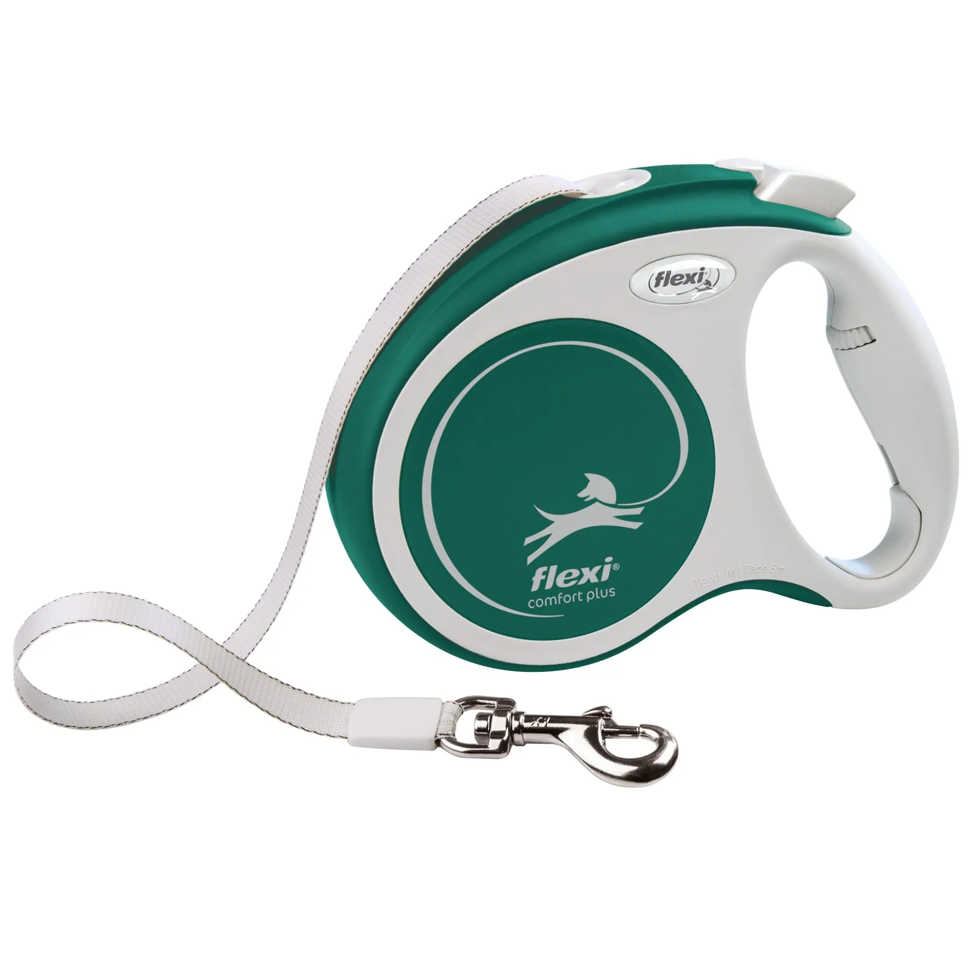 flexi Comfort Plus M Guinzaglio Allungabile 5 m, 25 kg, Verde
