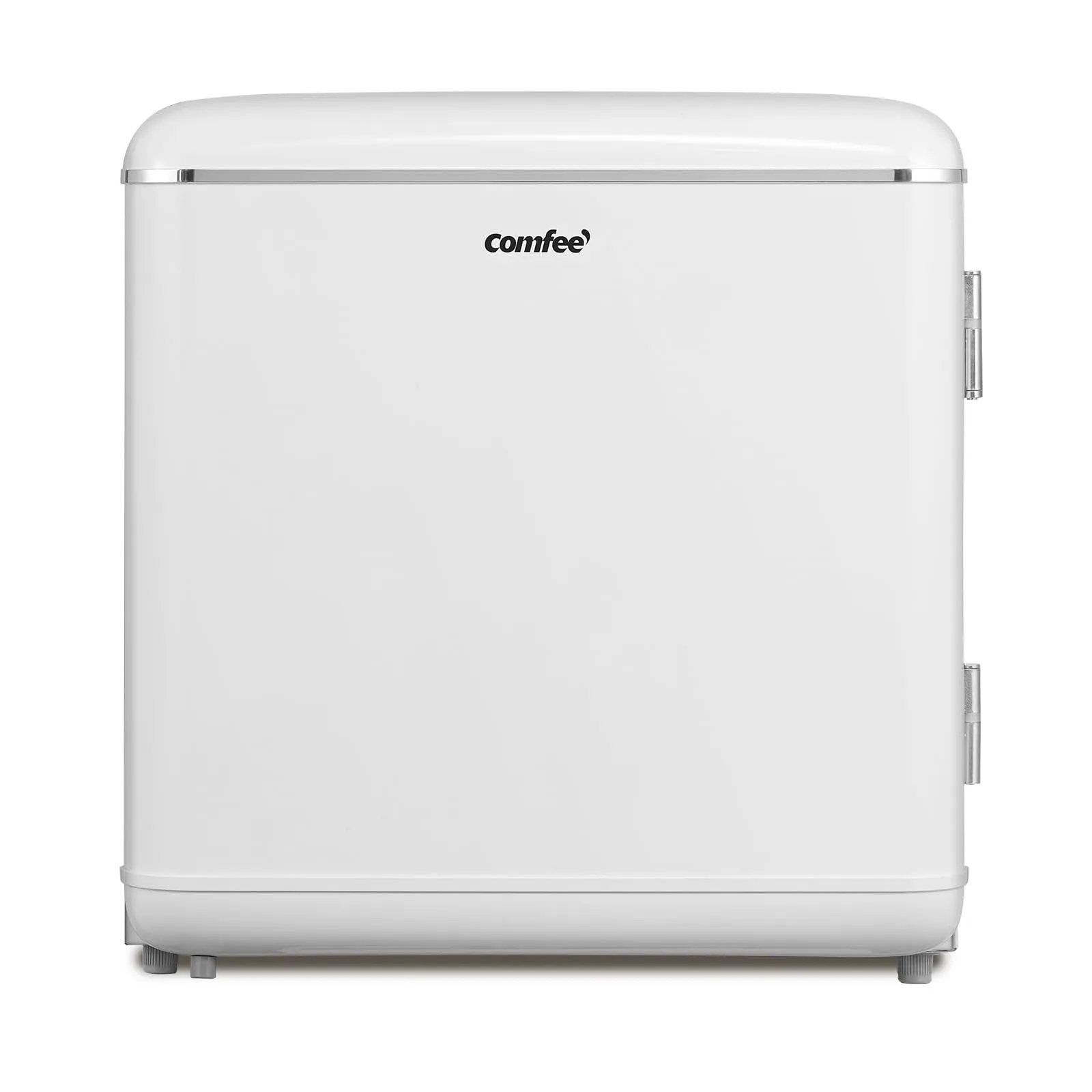 COMFEE' Mini Frigo da Camera 47L, Frigorifero Monoporta Design Retrò,Bianco