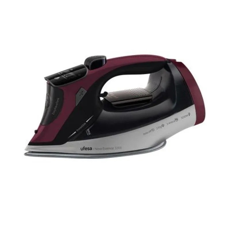 Ferro da stiro Ufesa SteamCare 3200W Ceramica Nero Viola 260g Colpo vapore