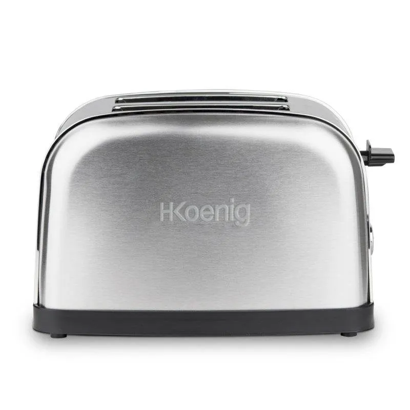 Tostapane HKoenig TOAS7 2 Fessure Lunghe 850 W Acciaio Inox 7 Livelli