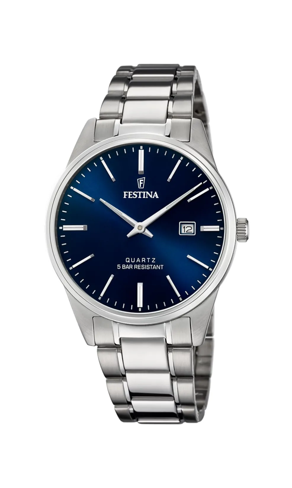 Festina Orologio Uomo Analogico in Acciaio Inossidabile 316l Argentato