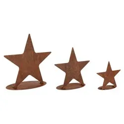 Stelle Acciaio (3pz) ELVY Ruggine 0972223