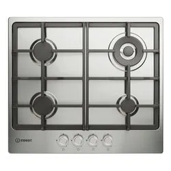 Piano cottura gas 4 zone THP 641 W IX I 1 Inox (60cm)