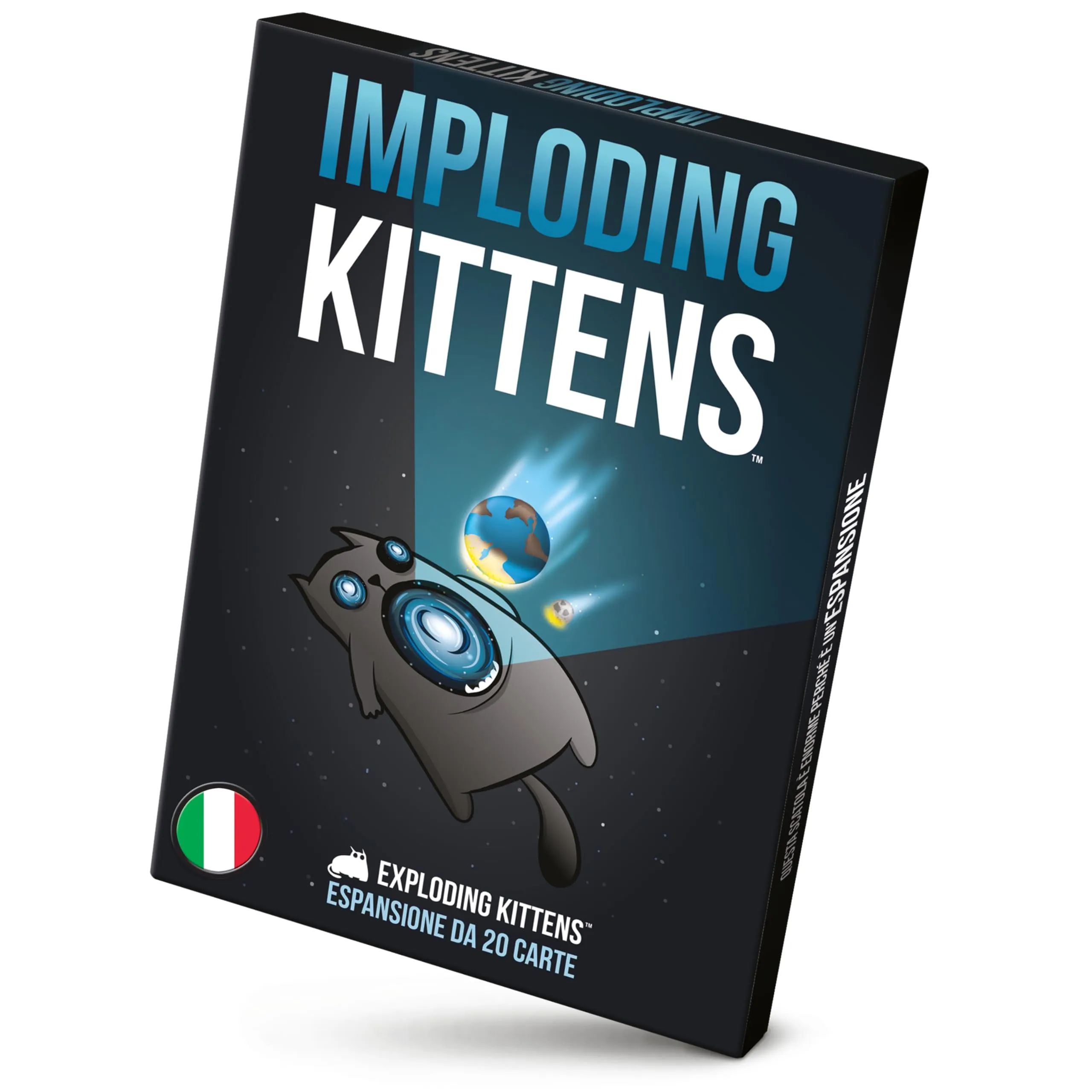 Asmodee - Imploding Kittens - Espansione Gioco di Carte Exploding Kittens, Edizione in Italiano