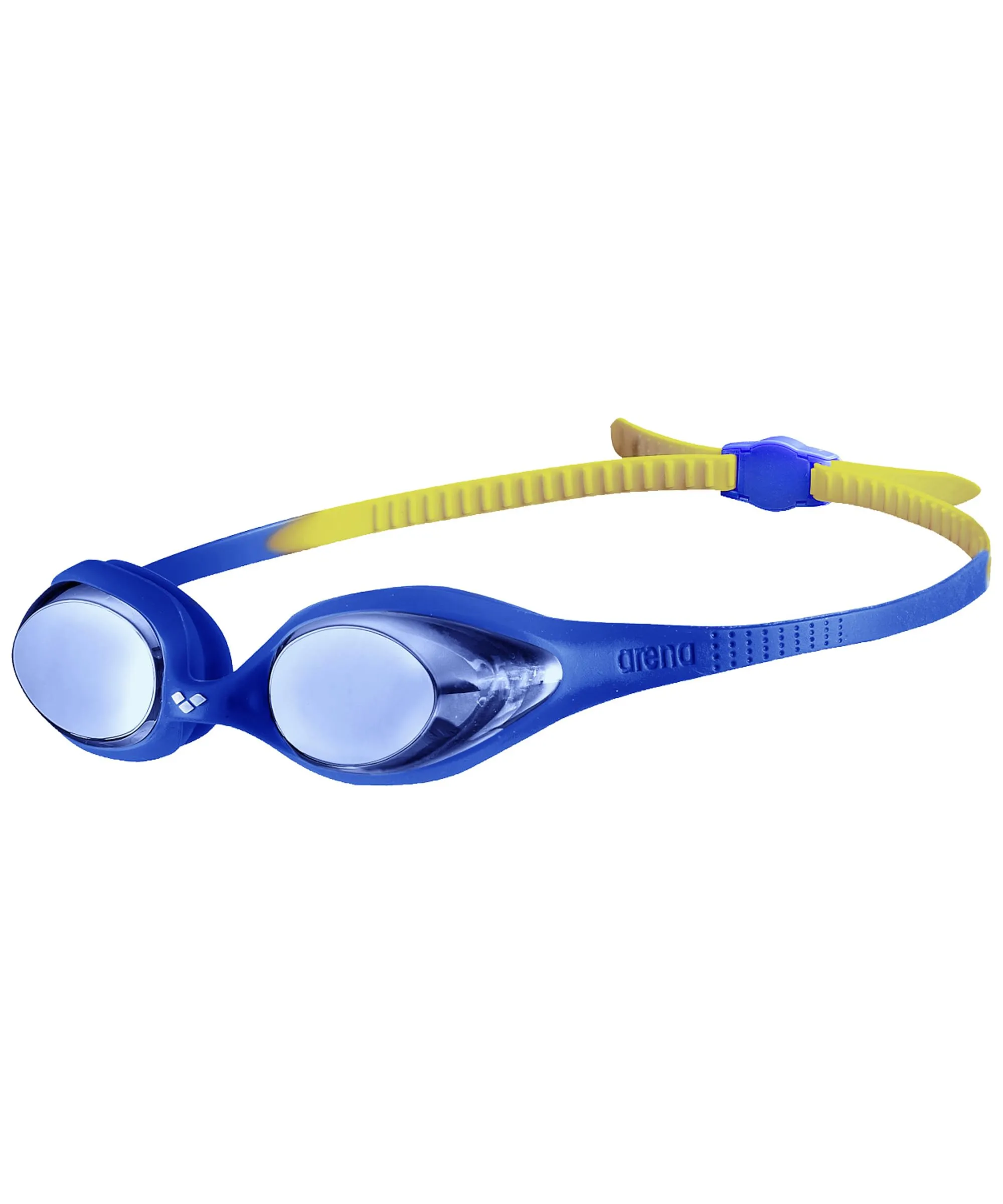 ARENA Spider Junior Mirror Occhialini Nuoto Anti-Appannamento Bambini, Occhialini Piscina con Lenti Specchiate, Protezione UV, Ponte Nasale Autoregolante, Guarnizioni in Silicone Ipoallergenico