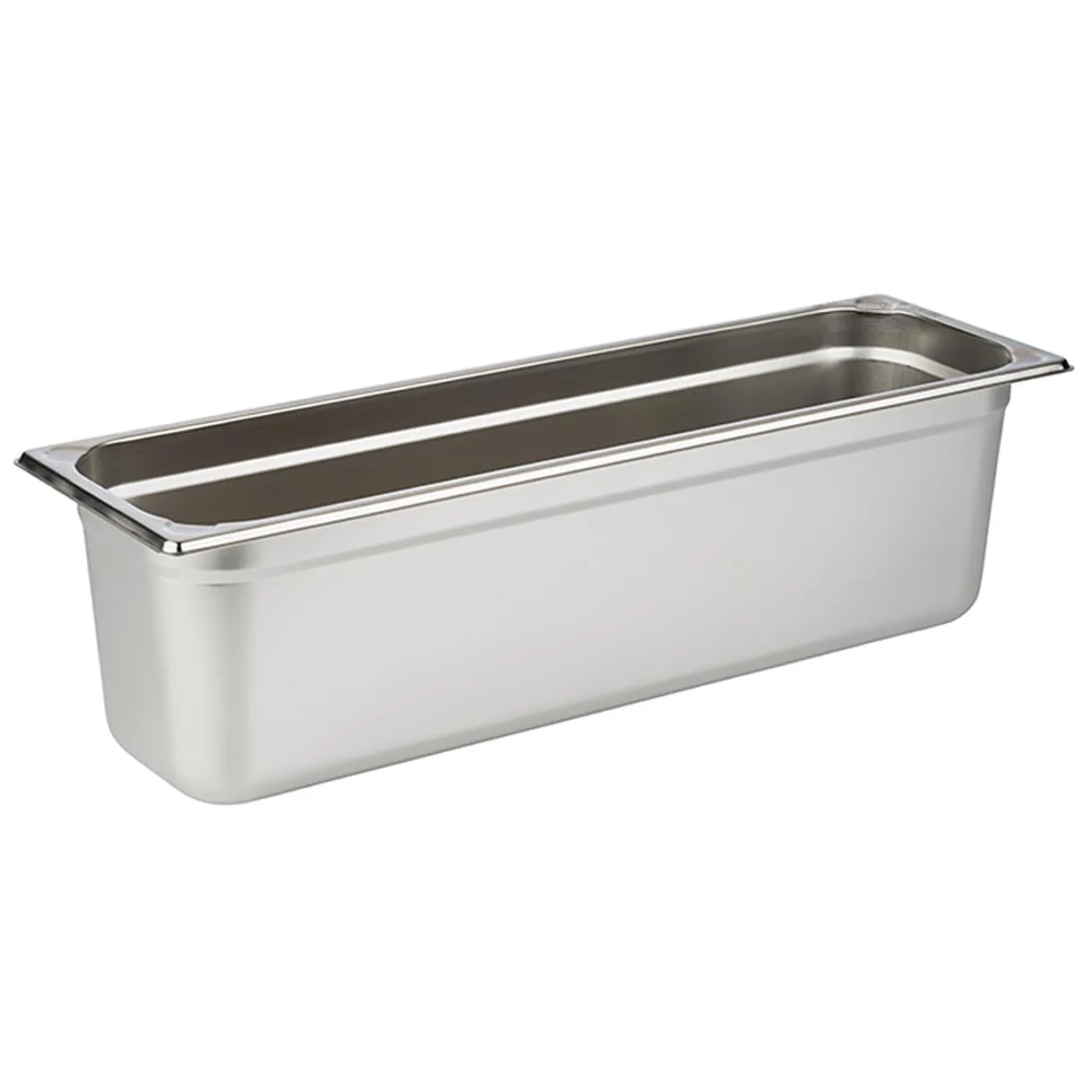 APS Contenitori GN 2/4 150 mm di profondità,8,7 Litri, 530 X 162 mm in Acciaio Inox