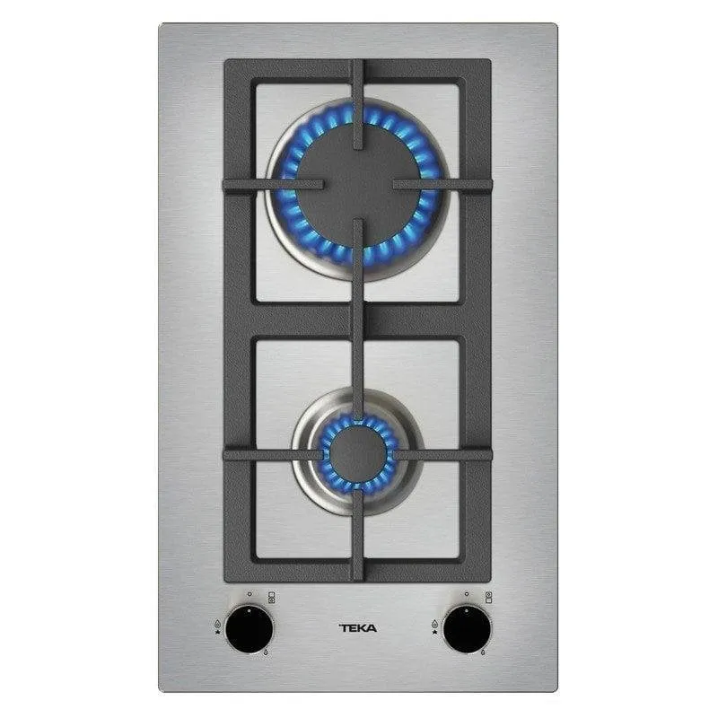 Piano cottura a gas Teka EFX 30.1 2G AI AL IC 2 zone 30 cm acciaio inox